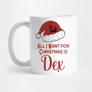 Dex Dizznee Keeper of the lost Cities Christmas design, KOTLC fan gift Mug